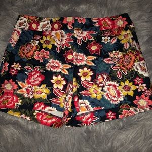 LOFT floral shorts -SOLD